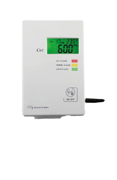 GS-CO2-RHT-240V-S - 240V CO2 Indoor sensor traffic light LCD